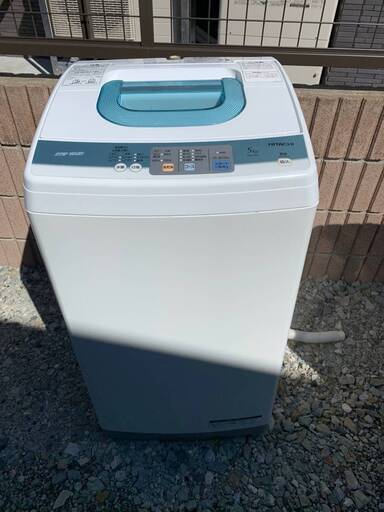 【取引中】全自動洗濯機 日立 NW-5KR 洗濯機 HITACHI 5kg 2011年