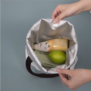 【新品】【全4種類】【日本全国郵送相談可】保冷付き コンビニ エコバッグ トートバッグ コンパクトの画像