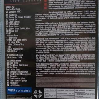 [大幅値引] [超高速チョッパー] Level 42 At Rockpalastの画像
