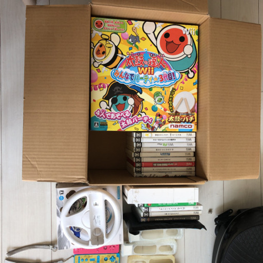 Wiiとソフト13本等