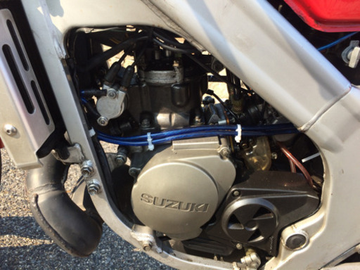 ウルフ125 TS200エンジン スワップ wolf125 スズキ