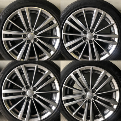 値下げしました！205 50/17 スバル　インプレッサ　アルミ　タイヤ