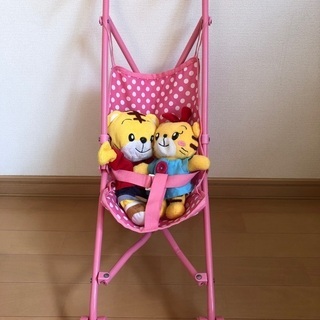 しまじろうとはなちゃん、ベビーカーセット