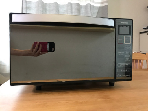 電子レンジ　フラットテーブル