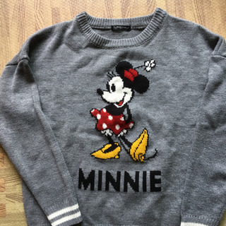 値下げ　ミニーマウス　セーター　Mサイズ