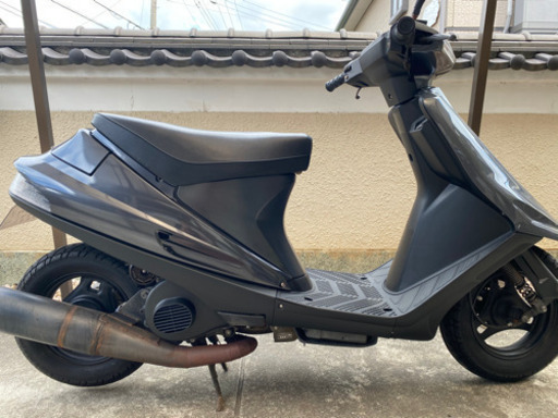 取引中。アドレスV100 実動（26619キロ）外装美車