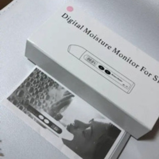 水分チェッカー　肌　水分量の画像