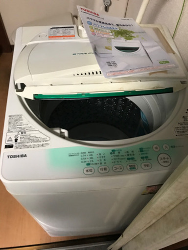 学生の一人暮らしや、老後の生活に最適。大きすぎない洗濯機