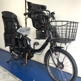 ヤマハ　パスバビー　20インチ 3人乗り 8.7ah デジタル　人気　黒　電動自転車　電動アシスト