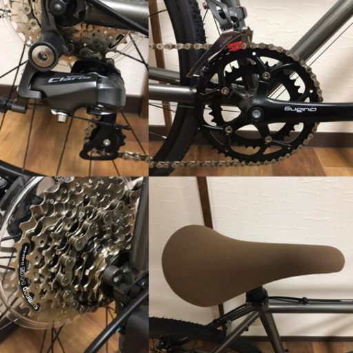 未使用 フジフェザー FUJI FEATHER CX＋ 2020 マルチパーパス グラベル クロモリロードバイク