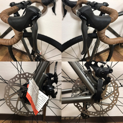 未使用 フジフェザー FUJI FEATHER CX＋ 2020 マルチパーパス グラベル クロモリロードバイク