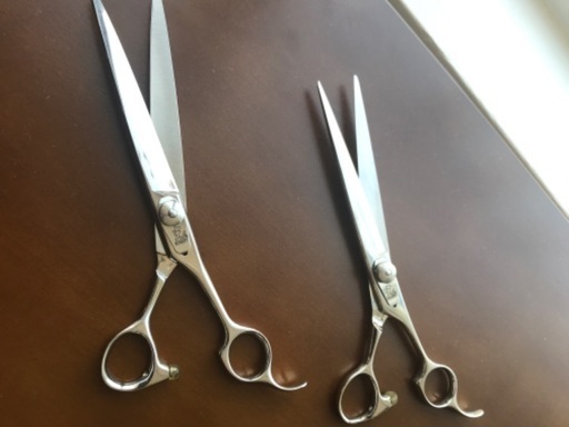 美容理容ハサミ光シザーE-7,w-7