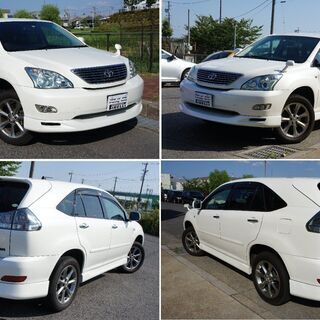 9/25まで！値下げ！ハリアー ＡＩＲＳ ４ＷＤ パール　分割可能 ◎自社ローン  車検：令和４年８月　【期間限定】一律値下げ！（在庫整理企画）の画像