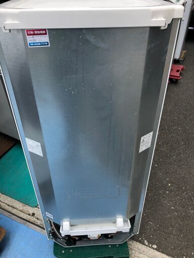 ☆中古 激安！！　Uing　ノンフロン冷凍冷蔵庫　110L　UR-F110H形　2016年製　DH027￥13,500！！