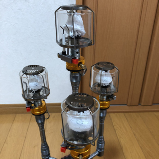 ミニガスランタン　《4本ステー》