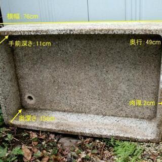 立水栓用　流し台　※直接引き取り限定のお品になります　杉並区今川1丁目