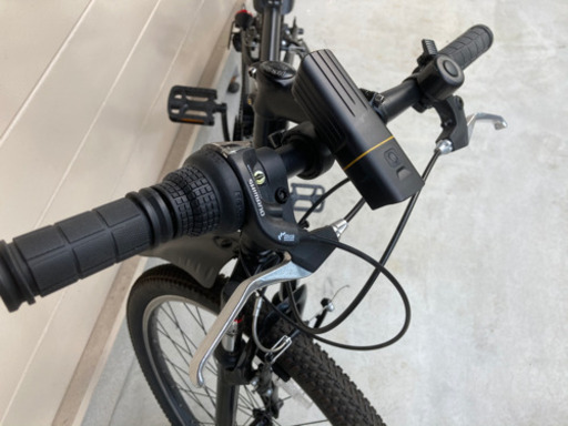 自転車　マウンテンバイク　26インチ　折畳み