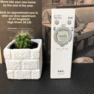 未使用に近い 動作確認済み NEC 照明用 リモコン RE0208