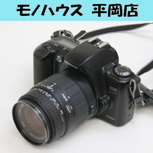 フィルムカメラ キヤノン EOS Kiss SIGMA 28-80mm 1:3.5-5.6 MACRO 一眼レフ オートフォーカス不調 ☆ 札幌市 清田区 平岡