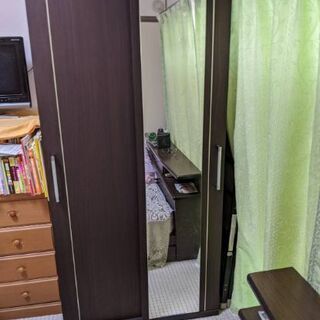 値下げしました 9月15日まで！！ニトリ ワードローブ ダークブラウン