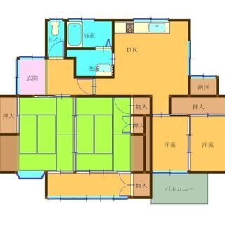 都城市志比田町貸家　リフォーム物件　収納場所に困っていませんか？