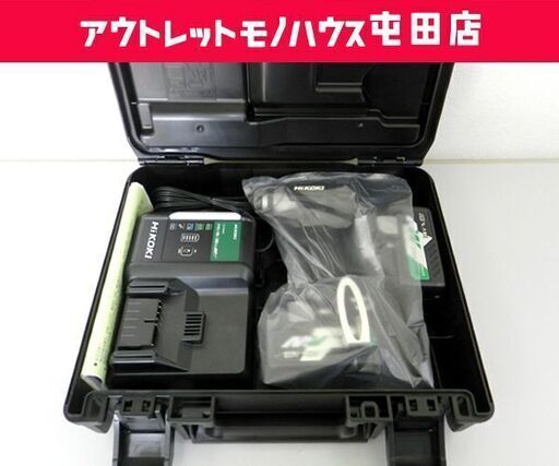 新品 HiKOKI/ハイコーキ (旧日立工機) 36V コードレスインパクトドライバ マルチボルト 2.5Ah バッテリー2個 充電器 セット WH36DA☆ PayPay(ペイペイ)決済可能 ☆ 札幌市 北区 屯田