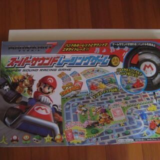 新品：マリオカート７ スーパーサウンドレーシングゲーム  ボードゲーム