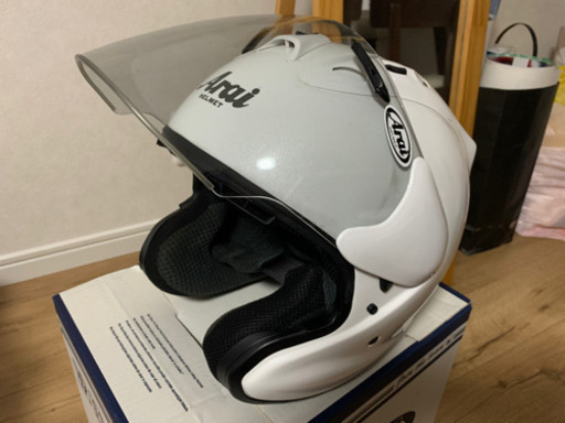 Arai ヘルメット MZ グラスホワイト　59.60CM