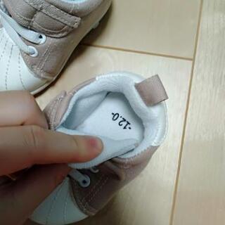 12センチ　運動靴の画像