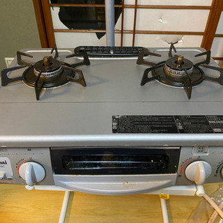 ガスコンロ　リンナイ　二口