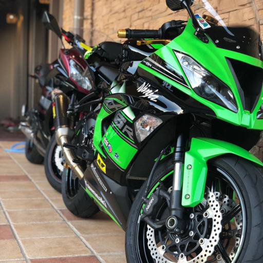 ZX6R 10000キロ　カスタム多数綺麗　屋内保管　純正部品有