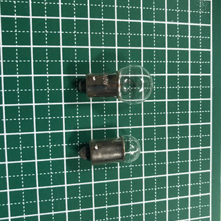 [新品] 12V 24V 角マーカー用 BA9S 電球色 LED球 100個セットの画像