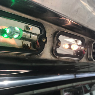 [新品] 12V 24V 角マーカー用 BA9S 電球色 LED球 100個セットの画像