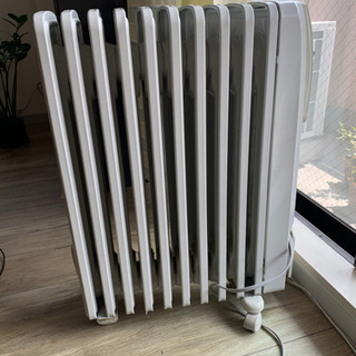 デロンギオイルヒーターお譲りしますの画像