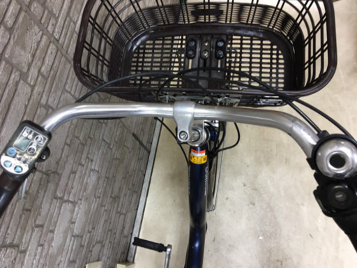 東京23区配達無料　新基準　ヤマハ　パスナチュラ　8.9Ah リチウム 電動自転車 中古 ワイドカゴ☆26インチ☆