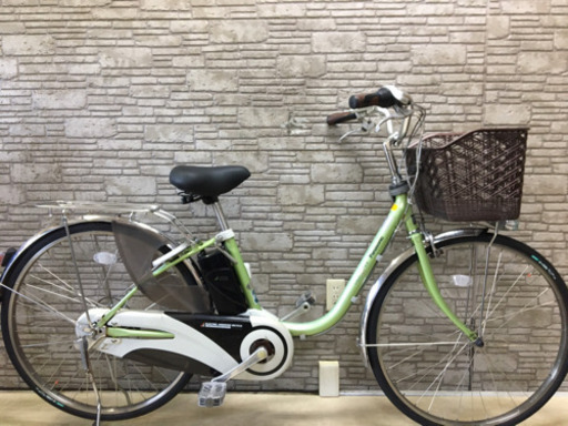 東京23区配達無料　新基準　Panasonic パナソニック  ビビEX 新品バッテリー　8.9Ah リチウム  電動自転車 中古自転車☆26インチ☆パナ