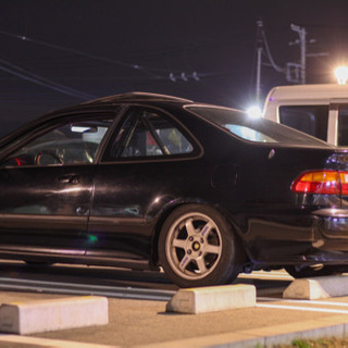 値下シビッククーペ B18C 左ハン サンルーフの画像
