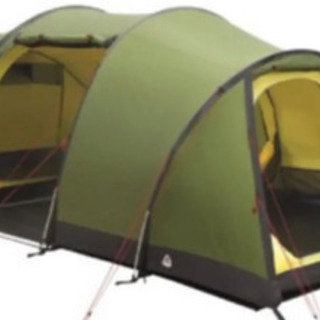 今月限定！ROBENS トンネル型2ルームテント　キャンプ　グリ...