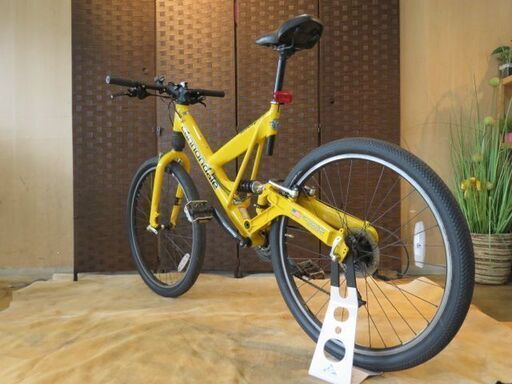 ■CANNONDALE SUPER V400 キャノンデール スーパーV400 26インチ 27速 イエロー シマノ DEORE MT