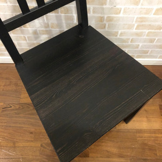 0円 IKEA 木製ダイニングチェアの画像