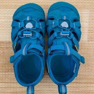 【美品】べビー・子供用 KEENのサンダル（17cm）の画像