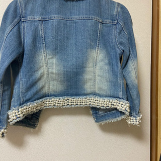 ジャケット　真珠風　の画像