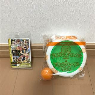 ドラゴンボール、ワンピース映画特典