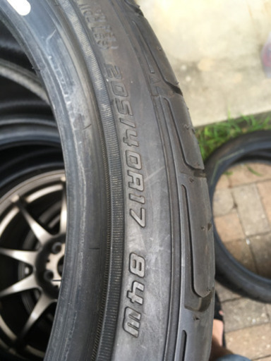 ディレッツァDZ101 205/40R17 9.5部山以上
