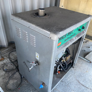 温水洗車機　不具合なし！
