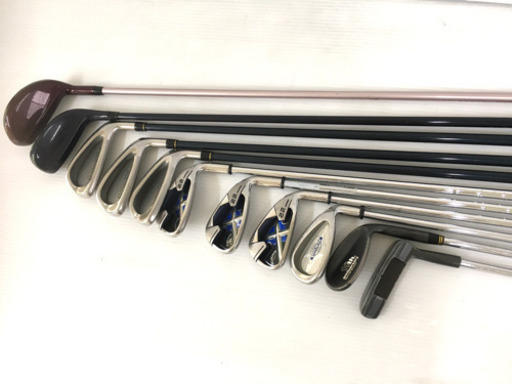値下げ【ゴルフクラブ豪華セット！】Callaway キャロウェイクラブ等＋adidasキャディバッグ＋付属品多数付き