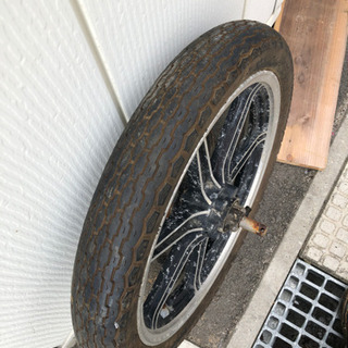 引き取り限定 xs650 フロントホイール キャストホイール パーツの画像
