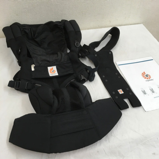 エルゴベビー ベビーキャリア OMNI(オムニ) 360 クールエア/ブラック
