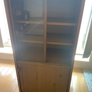 【無料で差し上げます】1人暮らし用の食器棚