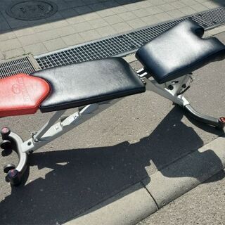 値下げ！中古 BowFlex/ボウフレックス アジャスタブルベンチ 5.1 ベンチ台 筋トレ 札幌 新川
